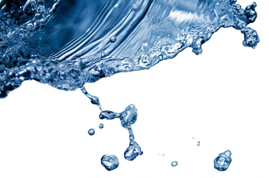 water splashing